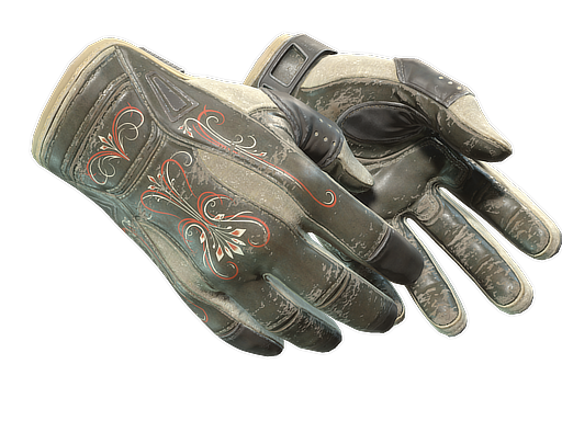 Sport Gloves | Creme Pinstripe