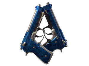 Dual Berettas | Cobalt Quartz