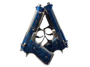Dual Berettas | Cobalt Quartz