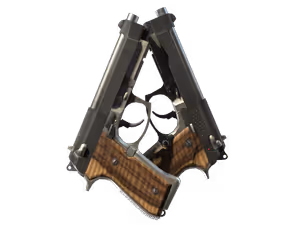 Dual Berettas | Black Limba