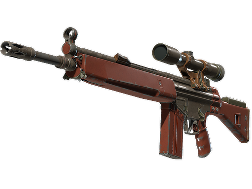 CS2 G3SG1 | Red Jasper - 1
