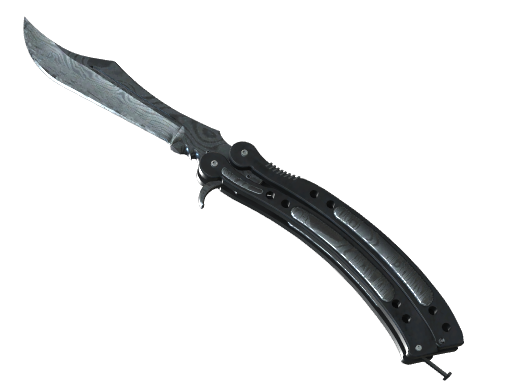 Butterfly Knife | Damascus Steel | StatTrak™ Field-Tested
