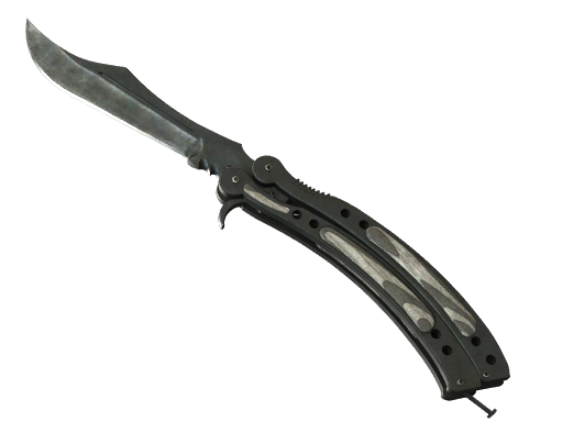 CS2 Butterfly Knife | Black Laminate - 2