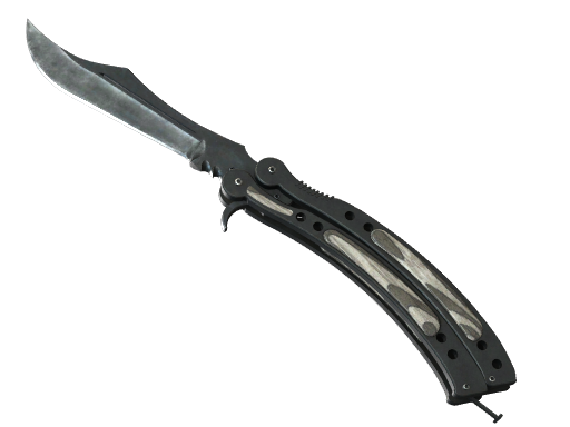 CS2 Butterfly Knife | Black Laminate - 1