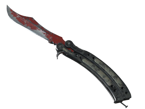 CS2 Butterfly Knife | Crimson Web - 2