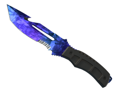 CS2 Survival Knife | Doppler - Sapphire