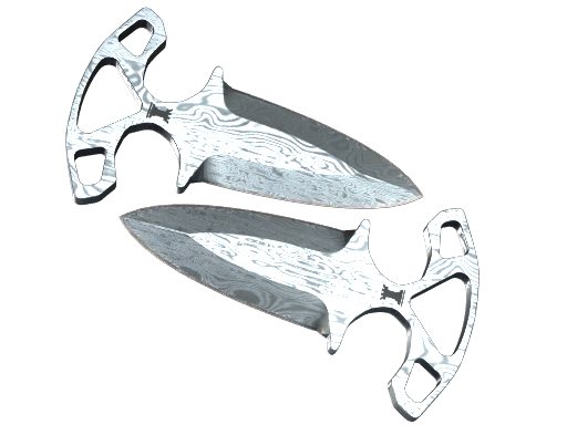 Shadow Daggers | Damascus Steel | Field-Tested