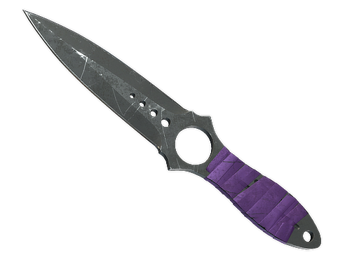 CS2 Skeleton Knife | Ultraviolet - 2