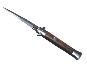 Stiletto Knife | Damascus Steel