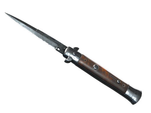 Stiletto Knife | Damascus Steel | StatTrak™ Field-Tested