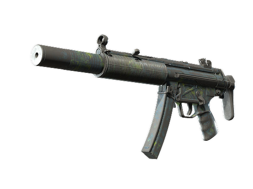 CS2 MP5-SD | Lime Hex - 2