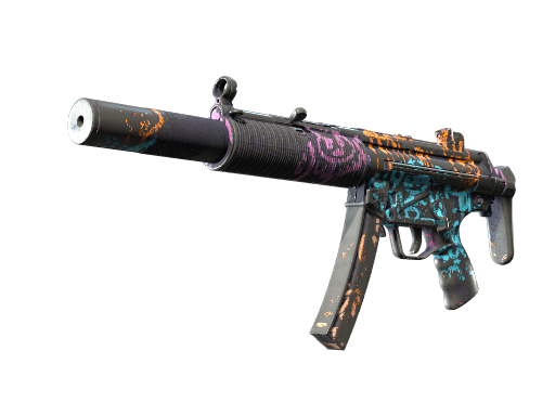 CS2 MP5-SD | Neon Squeezer - 1