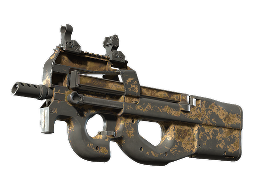 CS2 P90 | Desert Halftone - 2