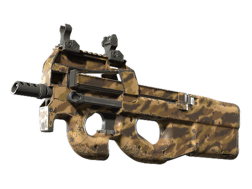 CS2 P90 | Desert Halftone - 1