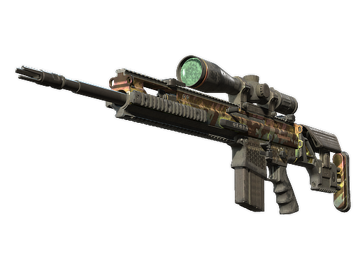 SCAR-20 | Caged | StatTrak™ Battle-Scarred
