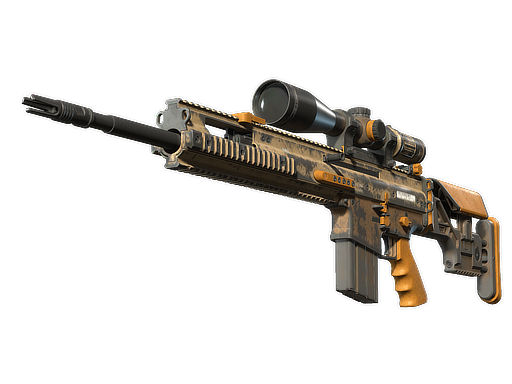 CS2 SCAR-20 | Short Ochre - 2