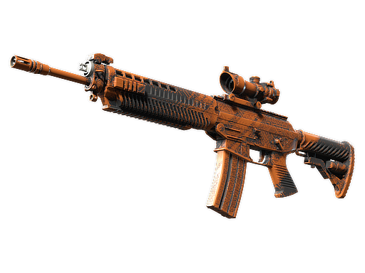 CS2 SG 553 | Basket Halftone