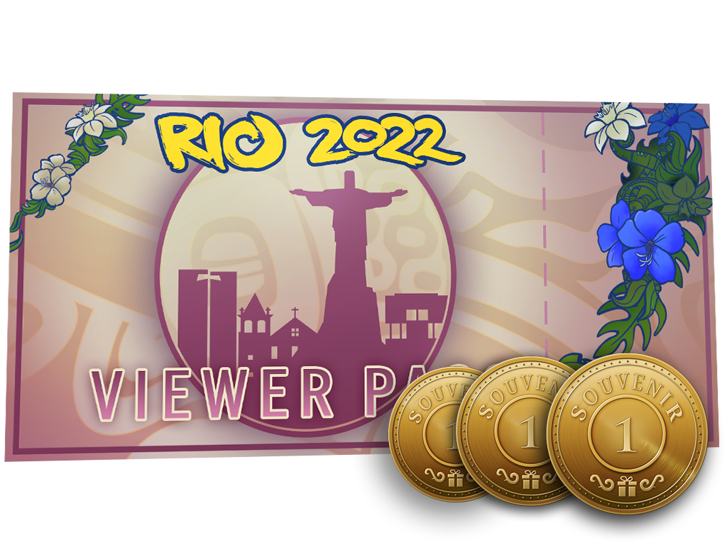 Rio 2022 + 3 Souvenir Tokens