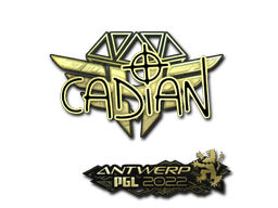 Sticker | cadiaN | Antwerp 2022 | Gold
