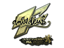 CS2 Sticker | dav1d | Antwerp 2022 - 1