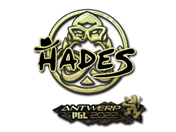 CS2 Sticker | hades (Gold) | Antwerp 2022