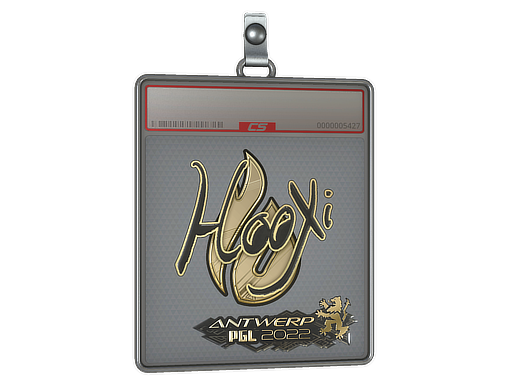 Sticker Slab | HooXi | Antwerp 2022