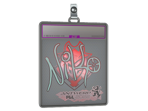 Sticker Slab | NiKo | Antwerp 2022