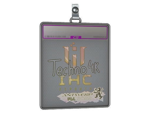 Sticker Slab | Techno4K | Antwerp 2022