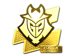 Sticker | G2 Esports | Atlanta 2017 | Gold