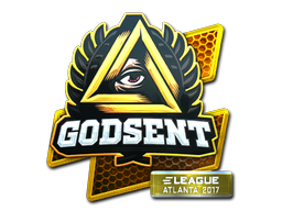 Sticker | GODSENT | Atlanta 2017 | Foil