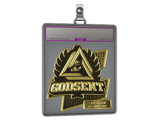 Sticker Slab | GODSENT | Atlanta 2017 - CS2 Sticker
