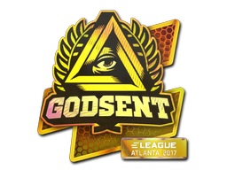 Sticker | GODSENT | Atlanta 2017 | Holo