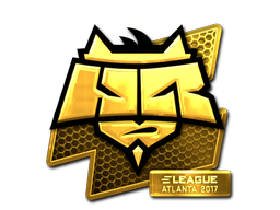 Sticker | HellRaisers | Atlanta 2017 | Gold
