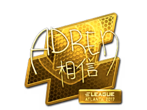 AdreN (Gold) | Atlanta 2017 sticker