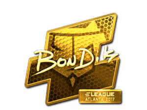 bondik (Gold) | Atlanta 2017 sticker