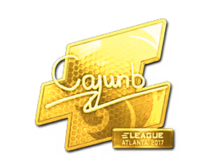 cajunb (Gold) | Atlanta 2017 sticker