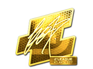 fox (Gold) | Atlanta 2017 sticker