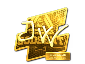 JW (Gold) | Atlanta 2017 sticker