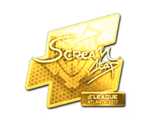 ScreaM (Gold) | Atlanta 2017 sticker
