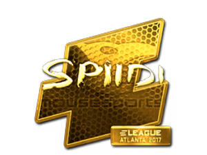 Spiidi (Gold) | Atlanta 2017 sticker