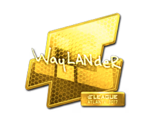 wayLander (Gold) | Atlanta 2017 sticker