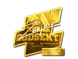 znajder (Gold) | Atlanta 2017 sticker