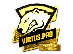 Sticker | Virtus.Pro | Atlanta 2017 | Gold