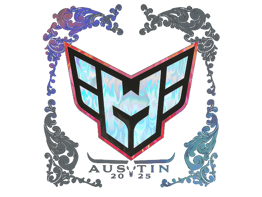 Sticker | HEROIC | Austin 2025 | Holo
