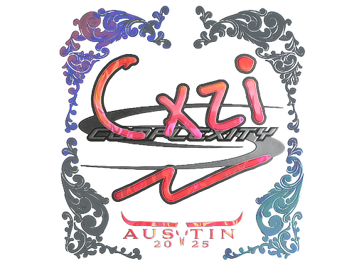 Sticker | Cxzi | Austin 2025 | Holo