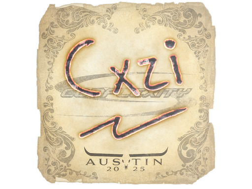 Sticker | Cxzi | Austin 2025