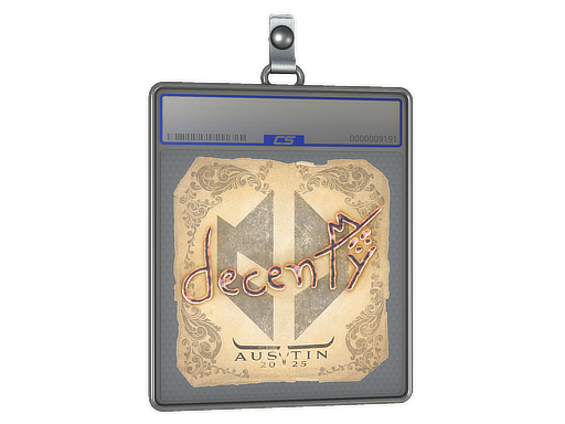 decenty - CS2 Sticker
