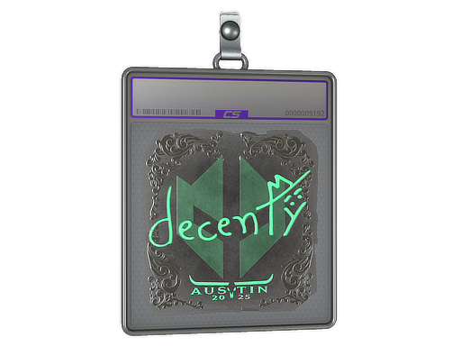 decenty - CS2 Sticker