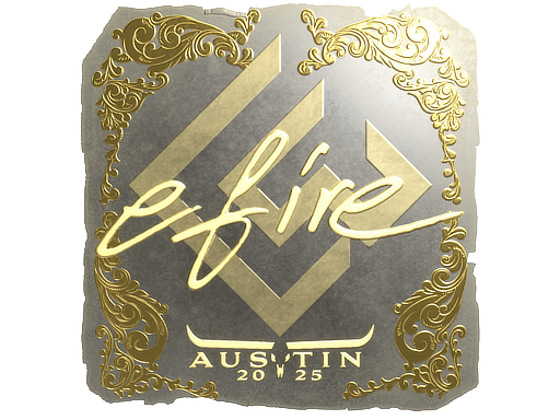 CS2 Sticker | efire | Austin 2025 - 3