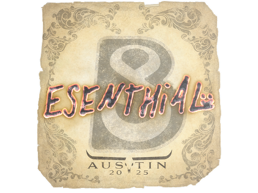 Sticker | esenthial | Austin 2025